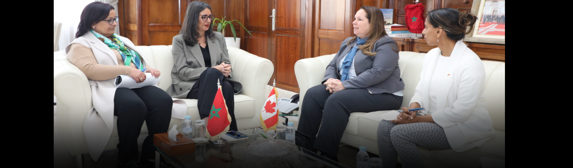 The Minister of Economy and Finance receives the Canadian Ambassador to Morocco