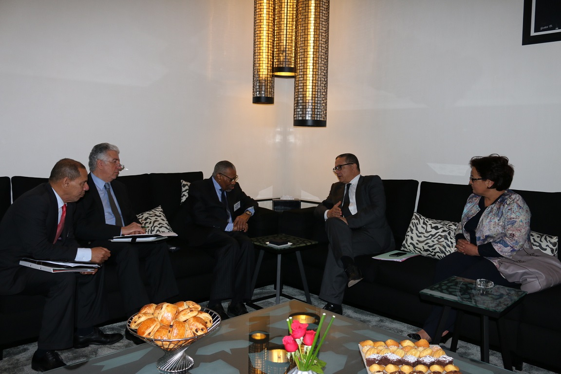 Entretien de M. BOUSSAID avec le président de la BID