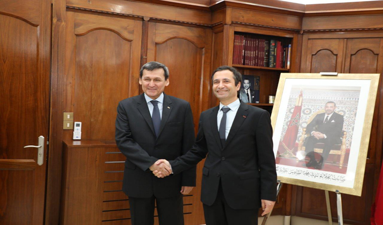 Entretien entre le Ministre de l’Economie et des Finances et de la Réforme de l’Administration et le Vice-président du conseil des ministres et ministre des affaires étrangères du Turkménistan