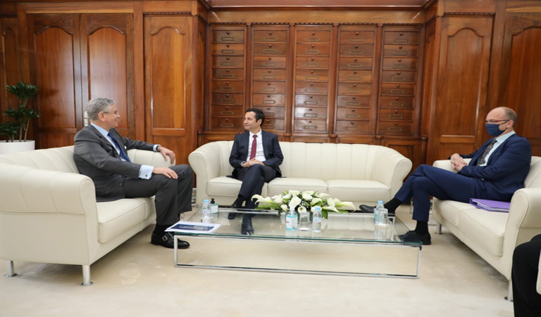 Visite au Maroc de Monsieur Ferid BELHAJ, Vice-président pour la région MENA à la Banque mondiale
