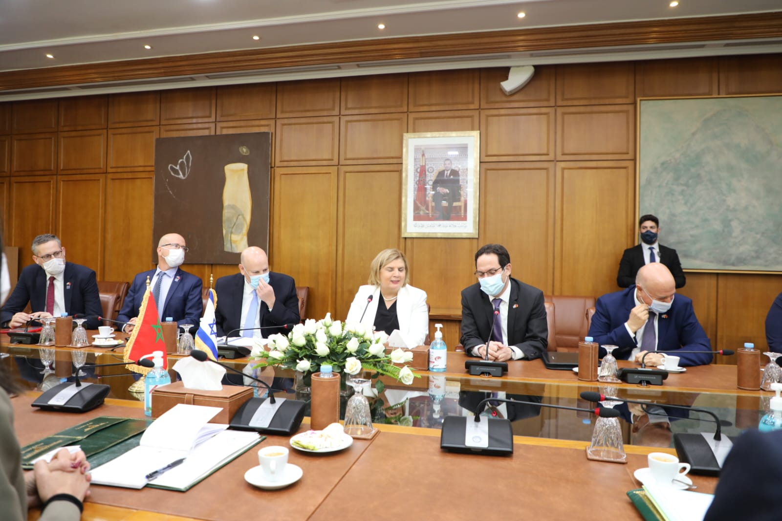Entretien entre Madame la Ministre de l’Economie et des Finances du Royaume du Maroc et la Ministre de l’Economie et de l’Industrie de l’Etat d’Israël