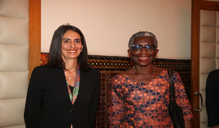 Entrevue de madame la Ministre de l’Economie et des Finances avec la Directrice Générale Adjointe du FMI