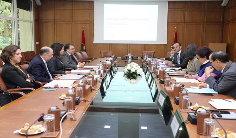 Celebración del Primer Consejo de Administración del Fondo Mohammed VI para la Inversión