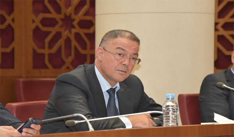 M. Fouzi LEKJAA devant la commission des finances du développement économique à la chambre des représentants: Réunion d