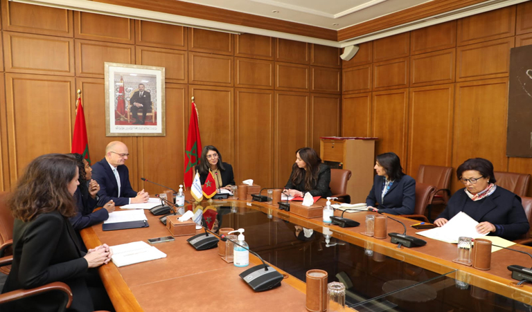 The Minister of Economy and Finance chairs the signing ceremony of the legal documentation relating to the Additional Financing of the Support Program for the Commune of Casablanca, financed by the World Bank