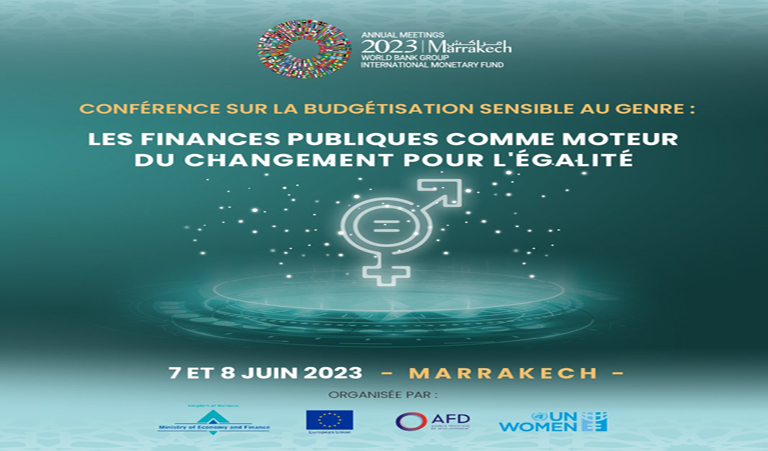 مؤتمر حول" الميزانية المستجيبة للنوع الاجتماعي: المالية العامة كمحرك للتغيير من أجل المساواة" بمراكش يومي 7 و8 يونيو 2023 