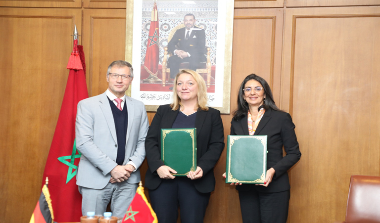 Signing of two financial cooperation agreements with Germany