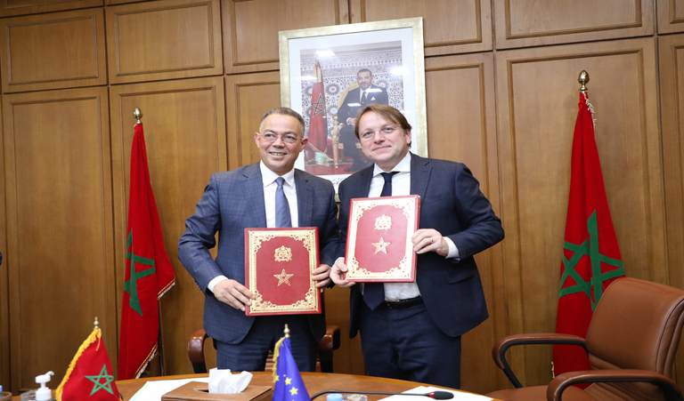 Marruecos-UE: Firmados 5 programas de cooperación por un importe total de 5,5 MMDH
