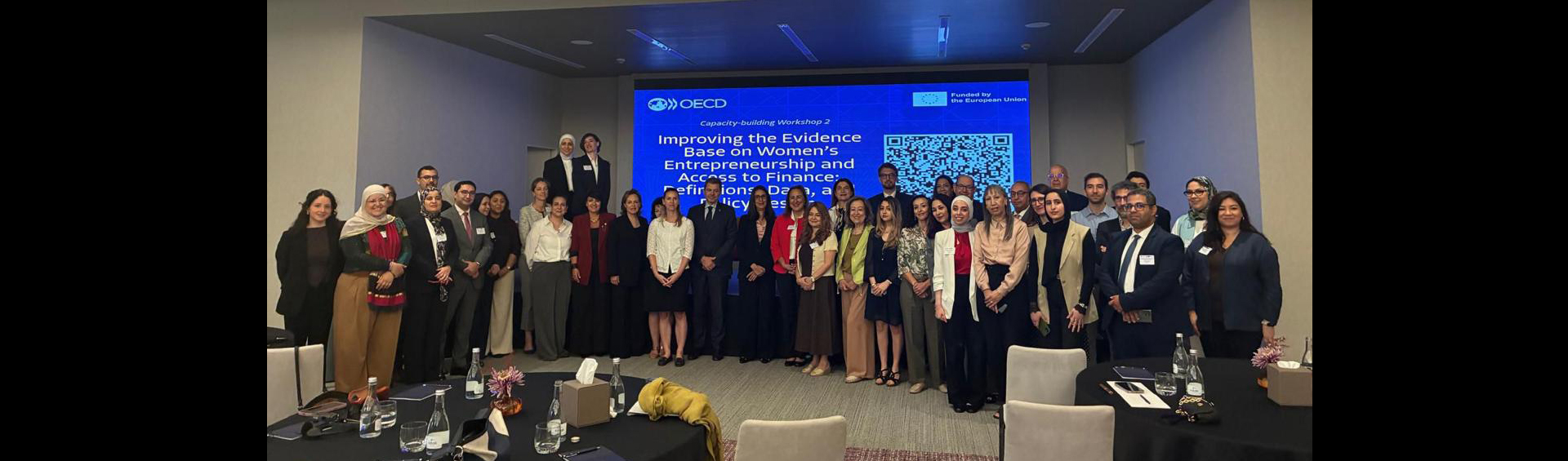 Participation de Madame la Ministre à l’atelier de renforcement des capacités intitulé « Renforcer les connaissances sur l’entreprenariat et l’accès au financement des femmes : définitions, données, et conception des politiques » 