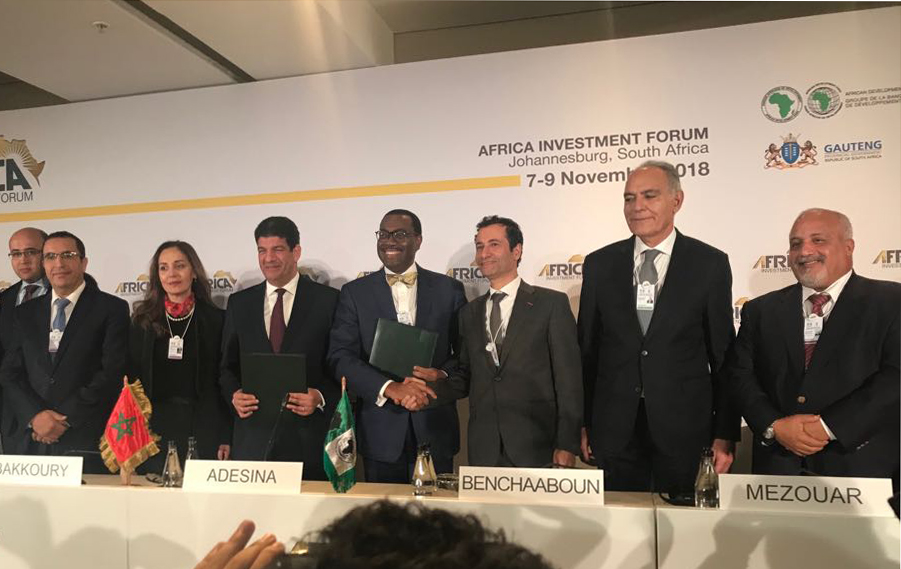 The Minister of Economy and Finance, Mr. Mohamed BENCHAABOUN, takes part in the Africa Investment Forum