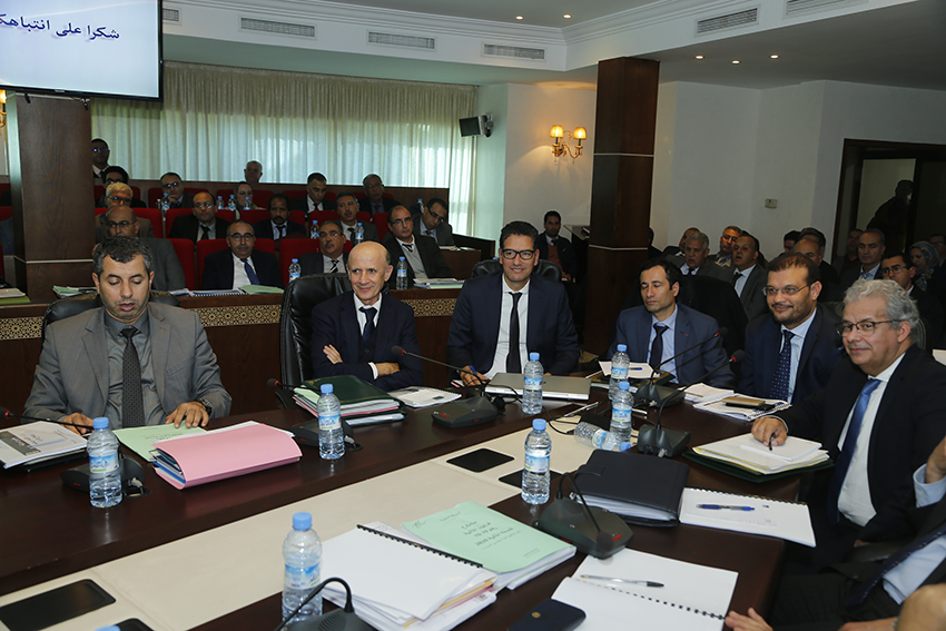 Mr. Mohamed BENCHAABOUN presented the sectoral budget bill 2020 of the Ministry to the Committee of Finance, Planning and Economic Development of the House of Councillors