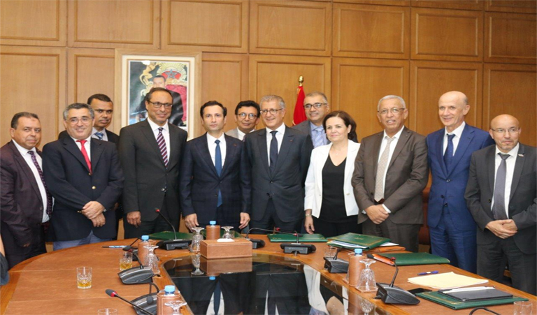 The Minister of Economy and Finance chairs the signing ceremony of a Memorandum of Understanding between the State and the Moroccan National Railways (ONCF)