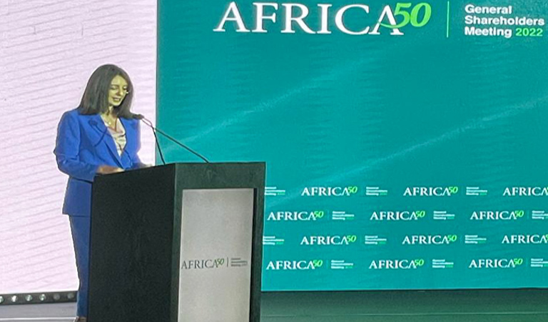 Africa50- 2022: Sra. Nadia FETTAH participa en la asamblea general de accionistas