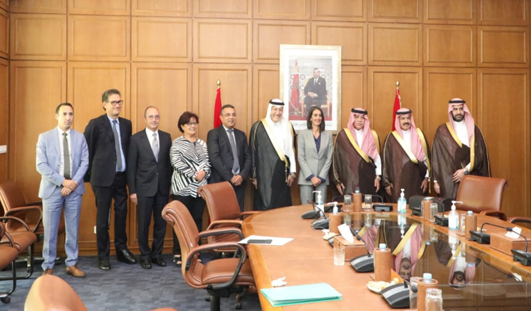Reunión de la Sra. Ministra con el Ministro de Comercio del Reino de Arabia Saudita, Sr. Majid ben Abdellah Al-Kassabi
