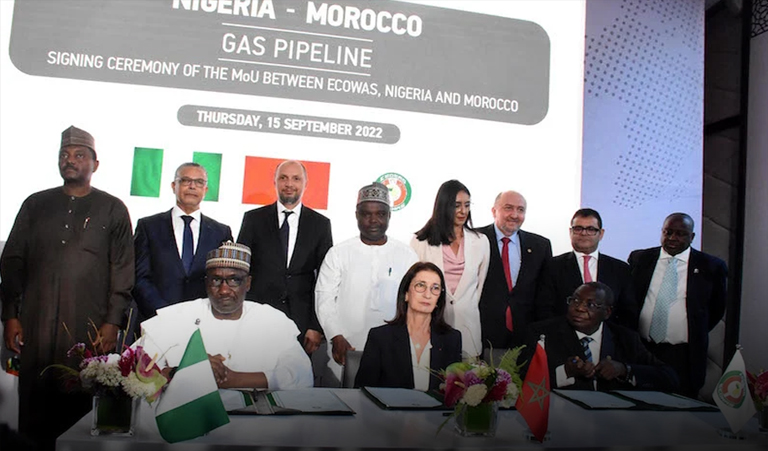 توقيع مذكرة تفاهم بشأن خط أنبوب الغاز نيجيريا-المغرب