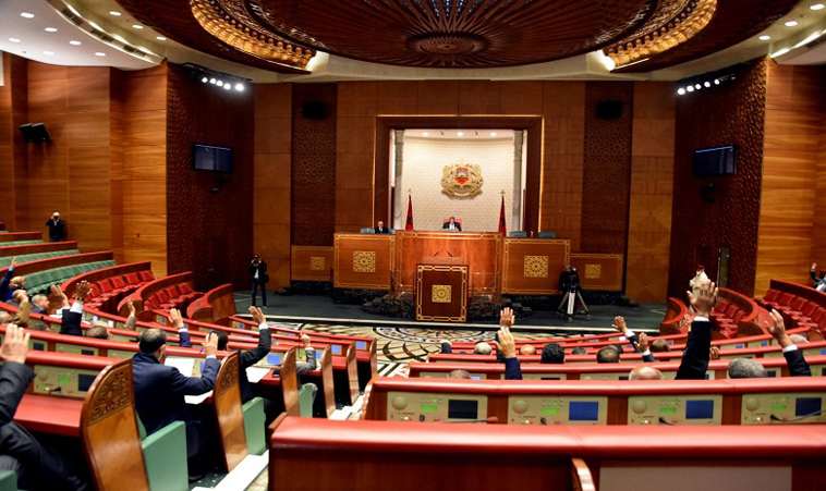 La chambre des conseillers adopte à la majorité des voix le projet de loi de règlement au titre de l