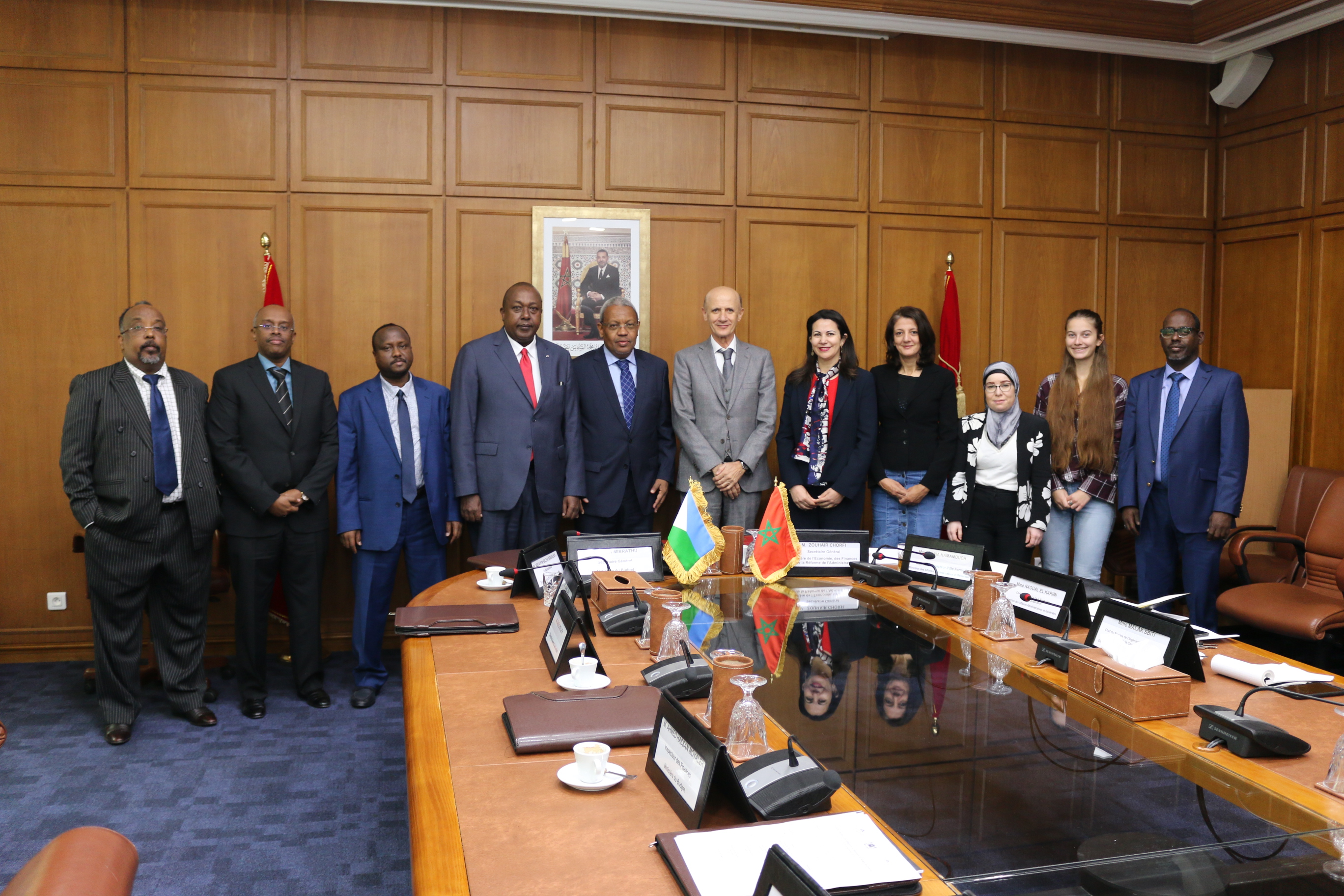 Signature d’une convention de partenariat entre  le Ministère de l’Economie, des Finances et de la réforme de l’Administration  et le Ministère du Budget de Djibouti